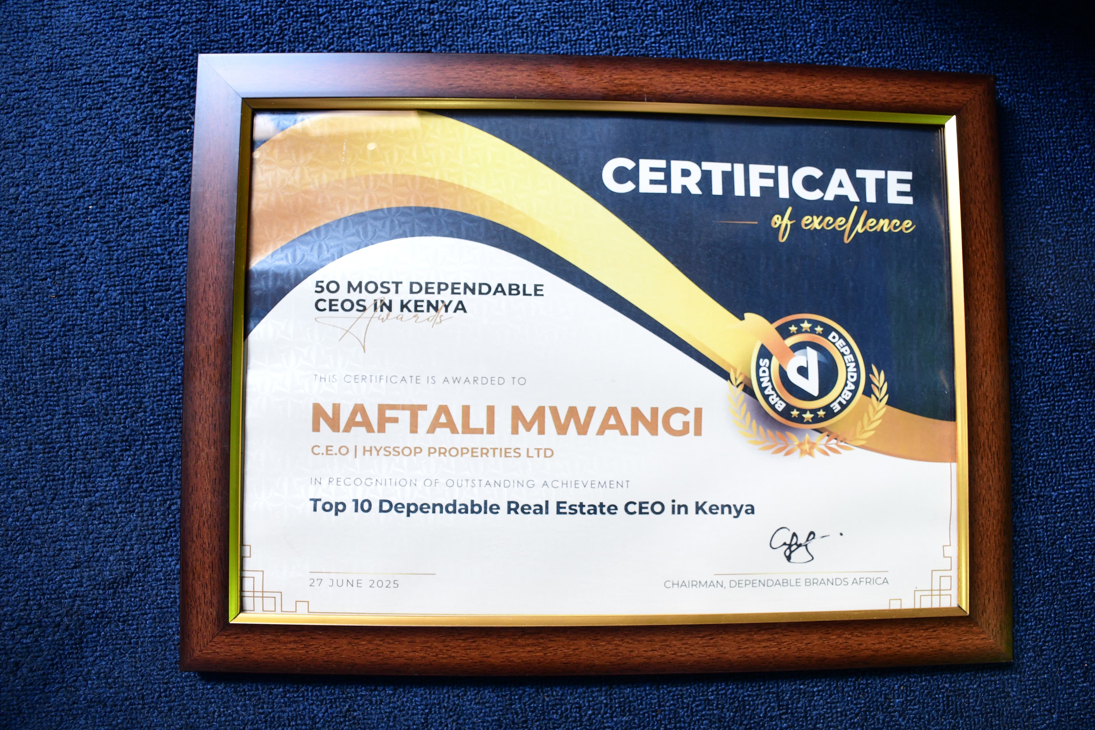 Top 10 Most Dependable CEOs in Kenya
